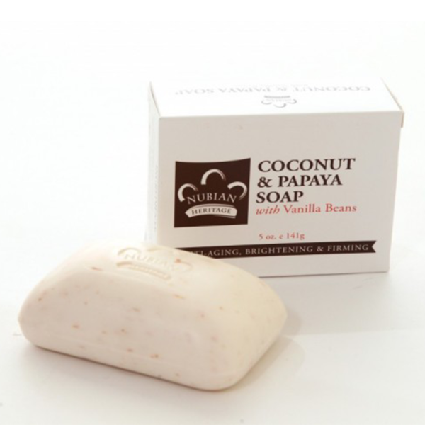 NUBIAN COCONUT&PAPAYA SOAP 5oz