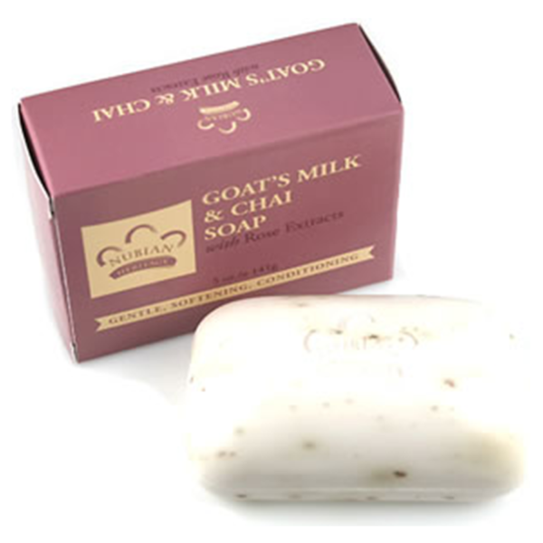 NUBIAN GOAT'S MILK&CHAI SOAP 5oz